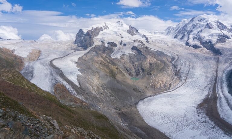 Photo by ChiemSeherin gorner glacier, monte rosa massif, nature