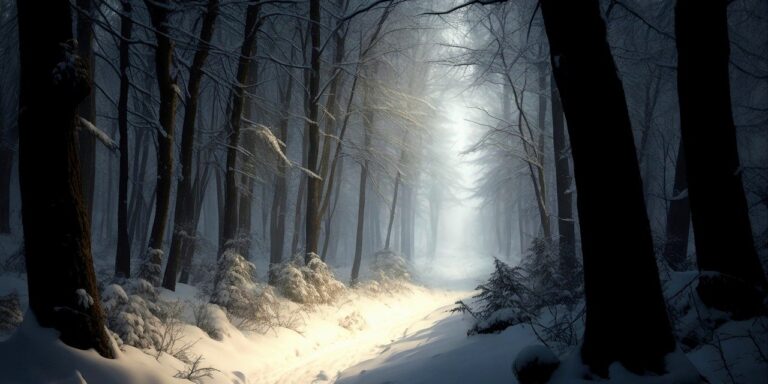 Photo by Terranaut winter, forest, winter forest