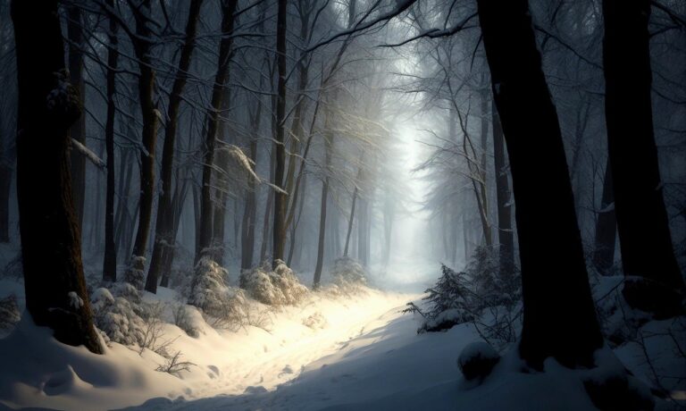 Photo by Terranaut winter, forest, winter forest