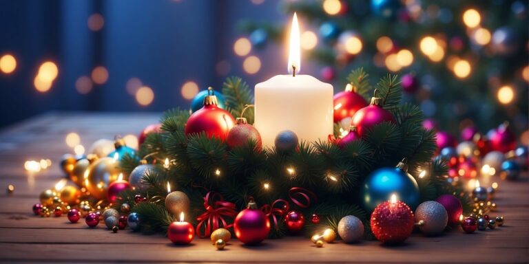 Photo by geralt ai generated, candles, decoration