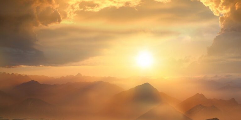 Photo by ELG21 mountains, sunrise, morning