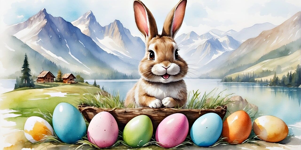 ai generated, nature, rabbit