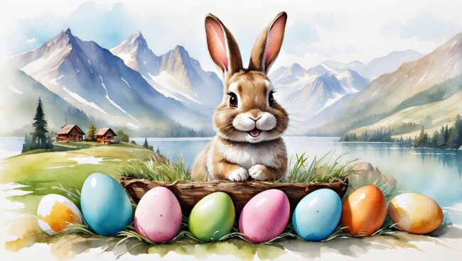 ai generated, nature, rabbit