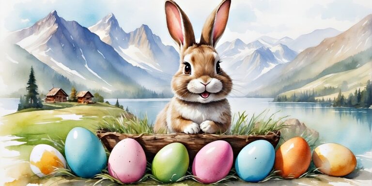 Photo by NickyPe ai generated, nature, rabbit