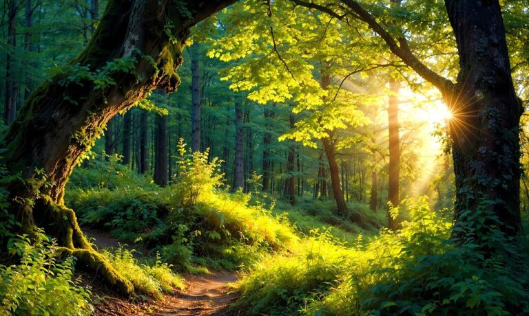 Photo by Terranaut forest, trees, forest path