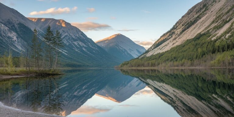 Photo by LightandLife24 mountain, lake, landscape