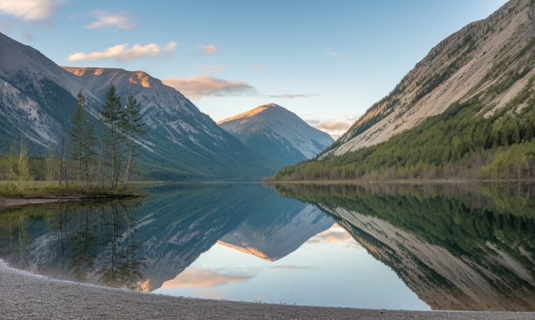 Photo by LightandLife24 mountain, lake, landscape