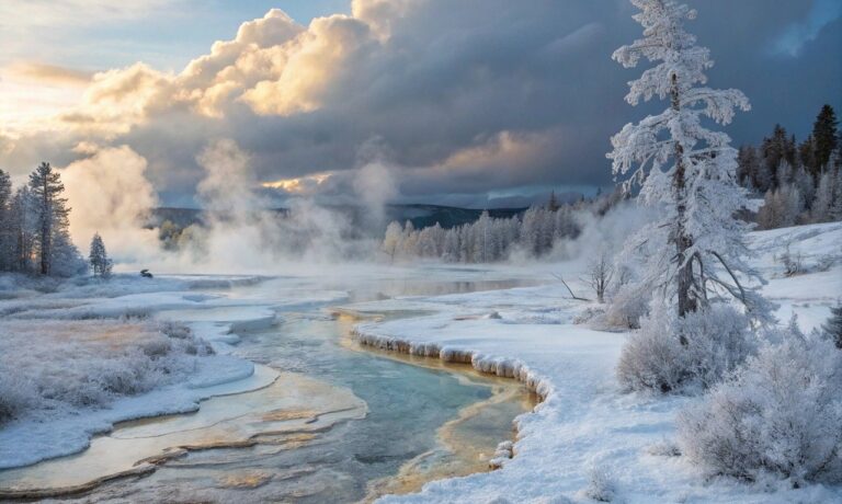 Photo by Purgin_Alexandr ai generated, river, winter