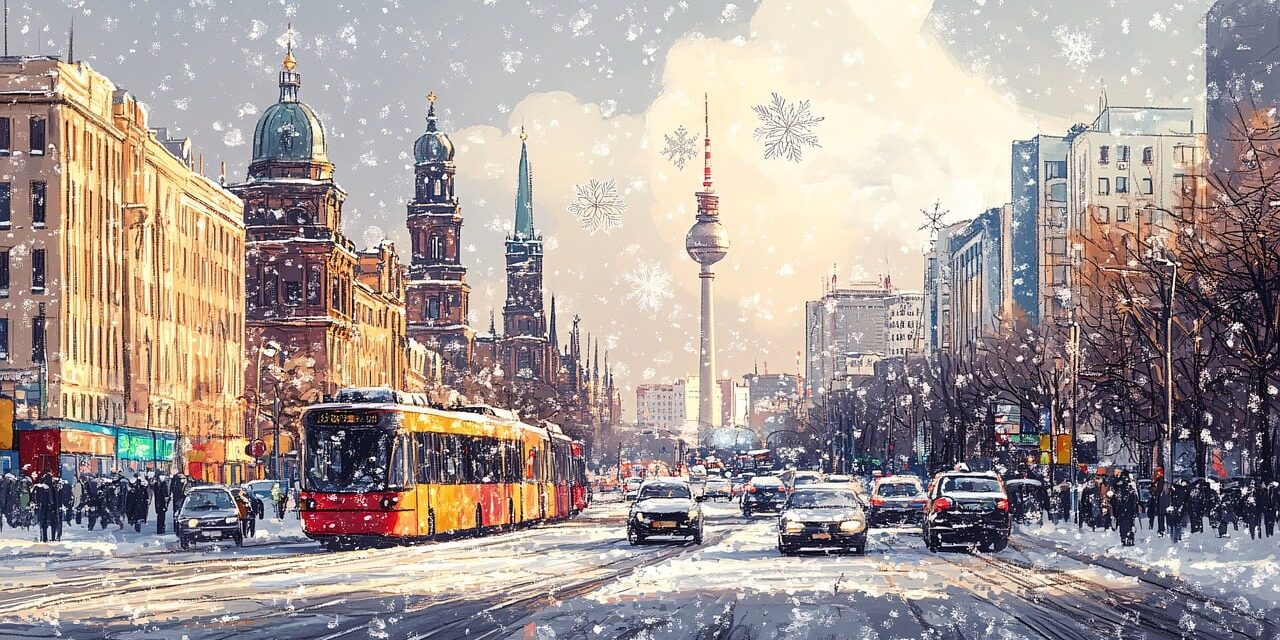 ai generated, cityscape, winter