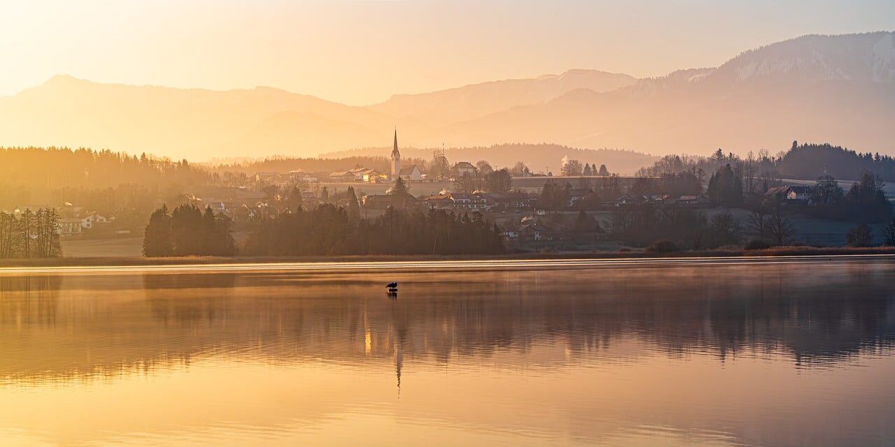 sunrise, morning light, daybreak, early in the morning, 4k wallpaper, mystical, hd wallpaper, wallpaper 4k, beautiful wallpaper, mood, haze, landscape, full hd wallpaper, cool backgrounds, wallpaper hd, free wallpaper, free background, lake landscape, lake, location, windows wallpaper, desktop backgrounds, mountains, background, mac wallpaper, hd background, nature, upper bavaria, laptop wallpaper, 4k wallpaper 1920x1080, simssee