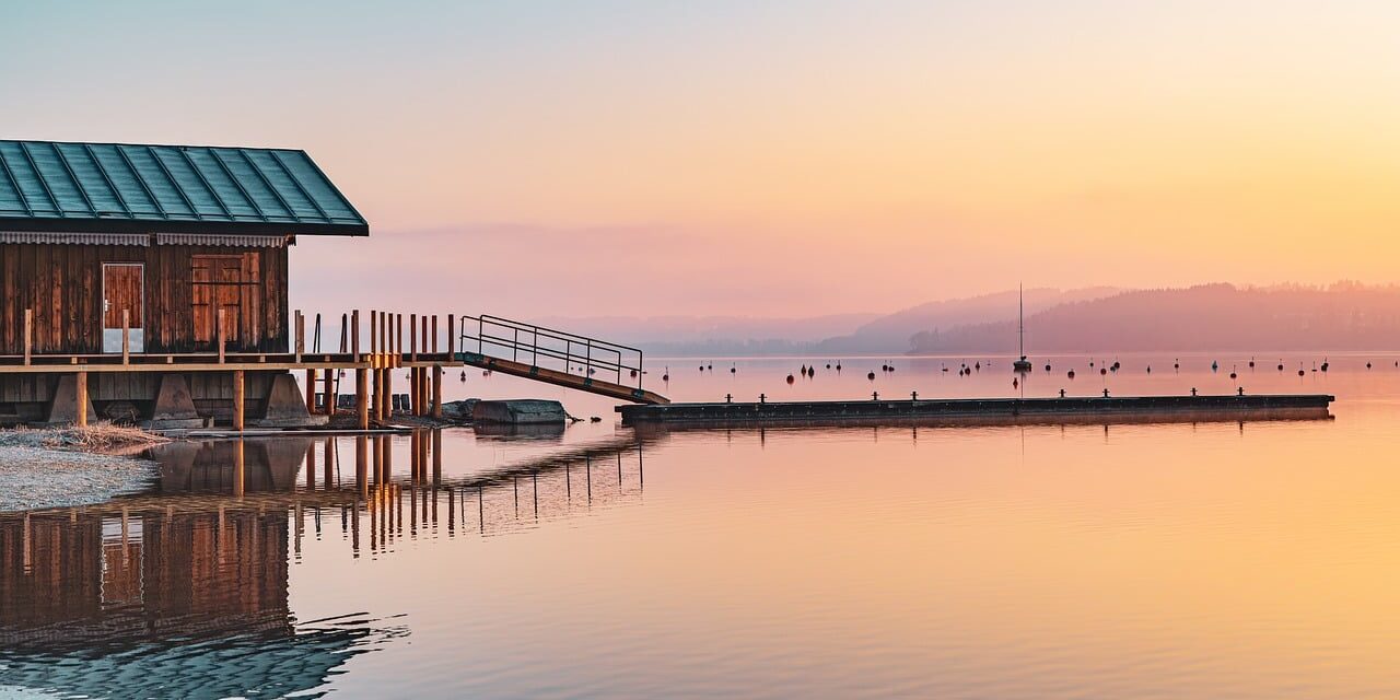 sunrise, free background, morning sky, morning mood, dawn, mood, wallpaper 4k, sunlight, morning sun, boathouse, mac wallpaper, web, free wallpaper, jetty, nature, water, beautiful wallpaper, mooring, cool backgrounds, upper bavaria, background, wallpaper hd, windows wallpaper, full hd wallpaper, 4k wallpaper 1920x1080, hd wallpaper, 4k wallpaper, laptop wallpaper, desktop backgrounds