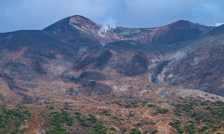 Photo by ChiemSeherin volcano, tokachi volcano, mountain landscape, mountains, hike, mountain peak, national park, outdoors, nature, hokkaido, japan, landscape