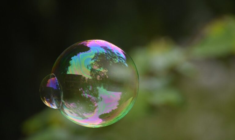 Photo by Alexas_Fotos soap bubbles, reflection, balls, fun, garden, nature, hover, soapy water, flying, ease, iridescent