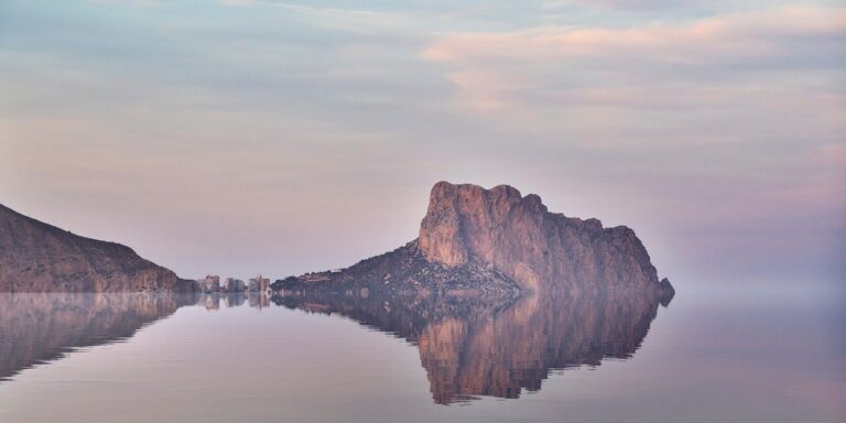 Photo by ELG21 landscape, sunset, sea, moutains, darling, clouds, reflection, cliffs, marina