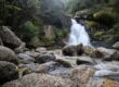 waterfall, rocks, nature, swimming hole, pool, water, landscape, picturesque, oasis, victoria, national park, green, swimming, tourism, flowing water, idyllic, tranquility, ladies bath falls, mount buffalo victoria australia