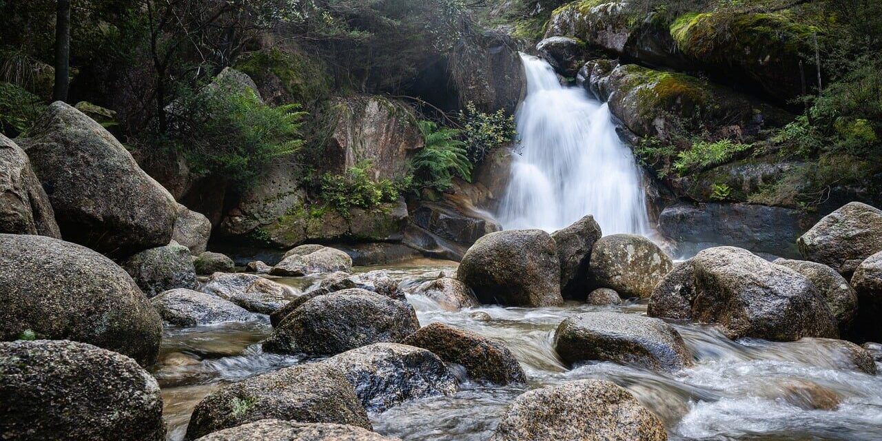 Photo by pen_ash waterfall, rocks, nature, swimming hole, pool, water, landscape, picturesque, oasis, victoria, national park, green, swimming, tourism, flowing water, idyllic, tranquility, ladies bath falls, mount buffalo victoria australia